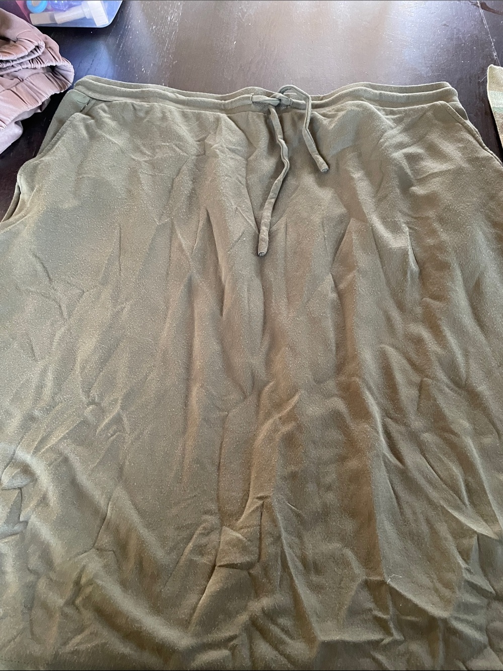 Inherit Drawstring Knit skirt